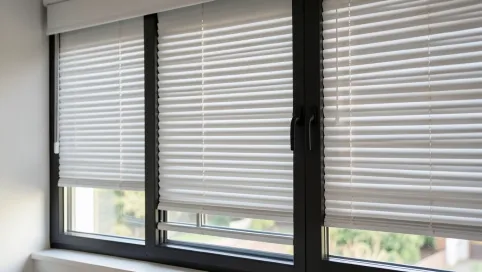 Rolety plisowane do okien trzyszybowych