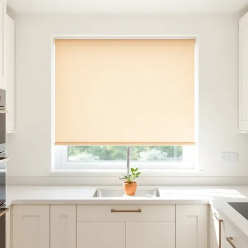 Rolety w kuchni aranżację