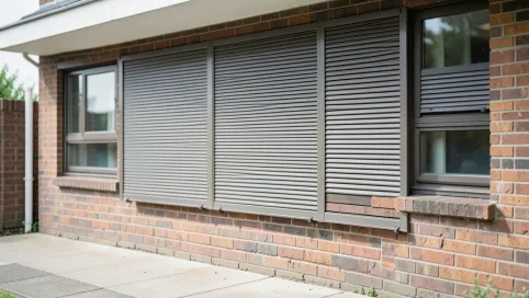 Rolety zewnętrzne tylko na parterze