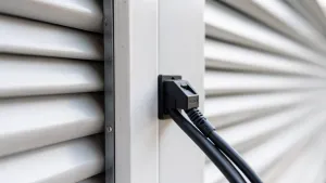 Rolety zewnętrzne z której strony zasilanie