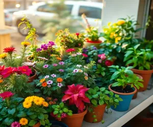 Rośliny doniczkowe na balkon