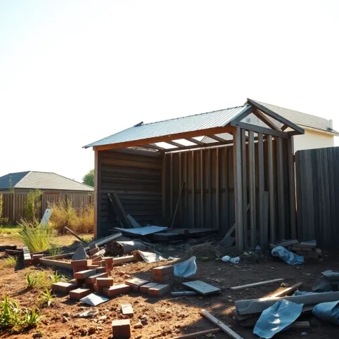 Rozbiórka altany na działce cena