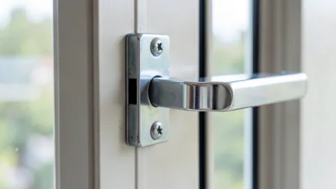 Rygiel do drzwi balkonowych