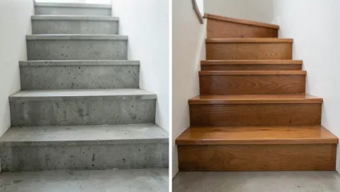 Schody betonowe czy drewniane koszt