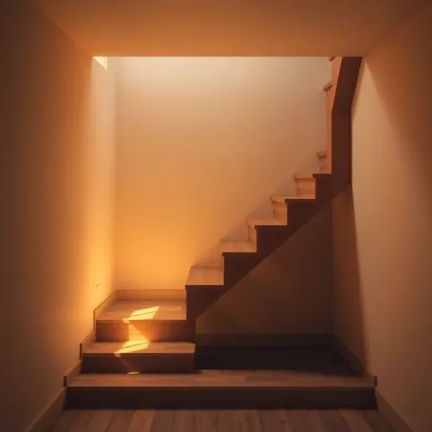 Schody do piwnicy wewnętrzne