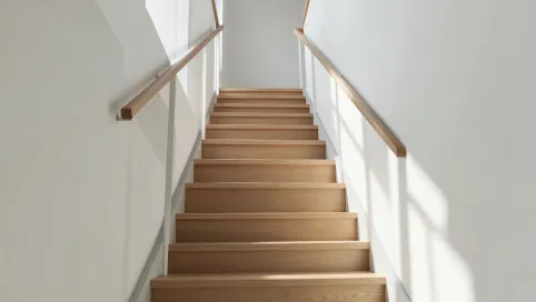 Schody jednobiegowe co to znaczy