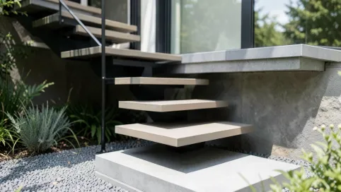 Schody lewitujące zewnętrzne Cena