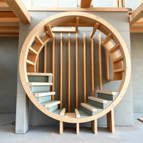 Schody półokrągłe Jak zrobić