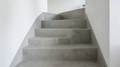 Schody z mikrocementu