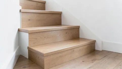 schody z paneli podłogowych