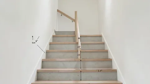 Schody ze spocznikiem wymiary