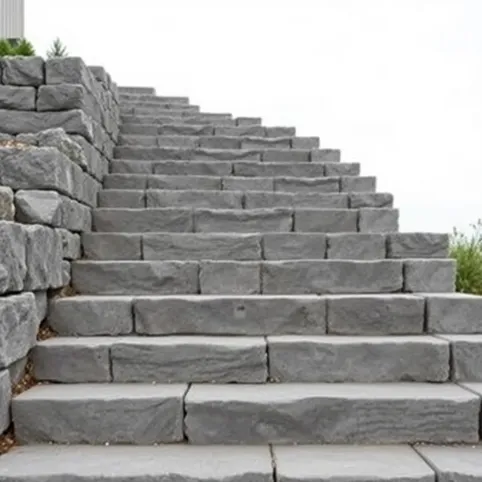 Schody zewnętrzne z kamienia cena