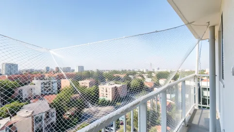 Siatka na balkon bez zadaszenia