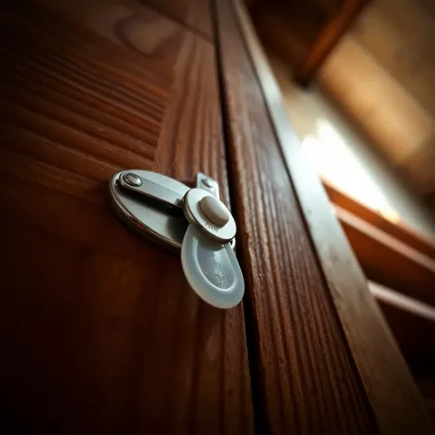 Smoczek do zamka do schodów strychowych