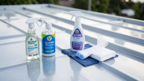 Środki do mycia dachów z blachy