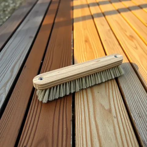 Szczotka do czyszczenia tarasu drewnianego