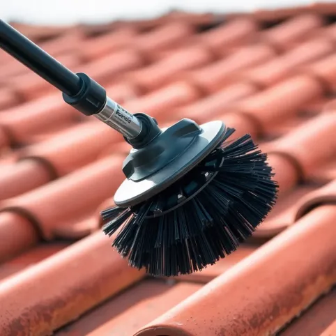 Szczotka obrotowa do mycia dachu