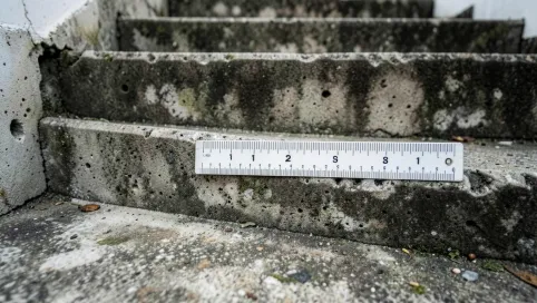 Szerokość stopnia schodów zewnętrznych