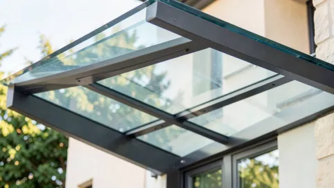 Szkło hartowane na zadaszenie tarasu