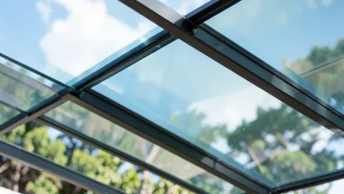 Szkło hartowane na zadaszenie tarasu cena