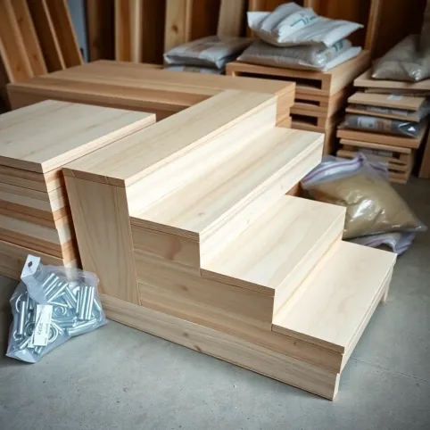 Tanie schody drewniane do samodzielnego montażu