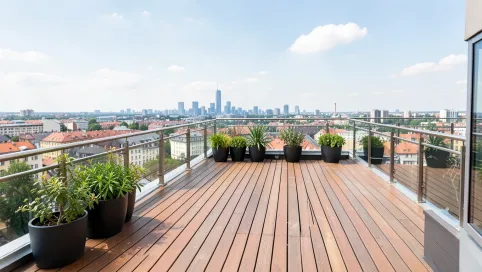 taras cena za m2 Poznań