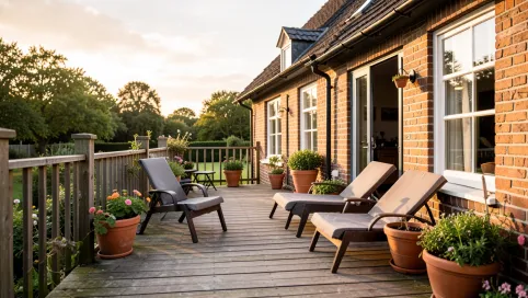 Taras do domku holenderskiego