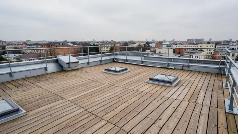 Taras na dachu pozwolenie