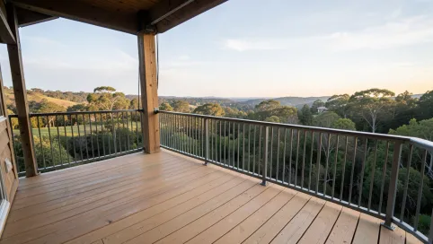 Taras na wysokości 2m