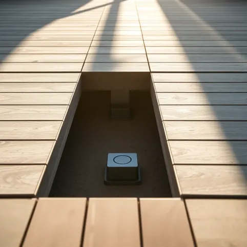 Taras wentylowany na gruncie