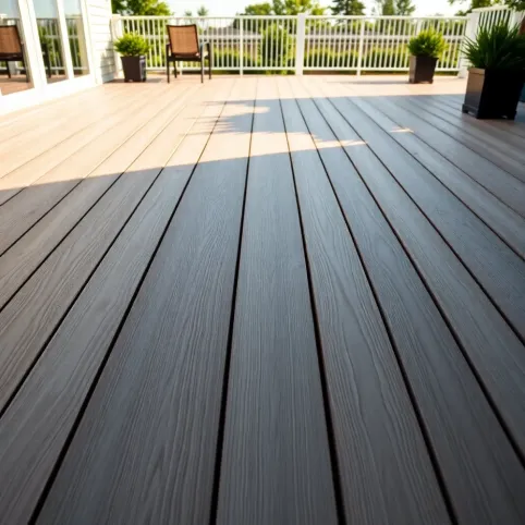 Taras z deski kompozytowej