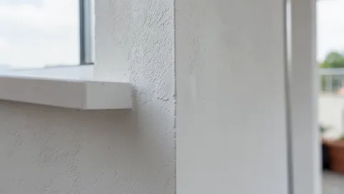 Tynk na czoło balkonu