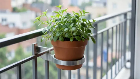 Uchwyt do doniczki balkonowej