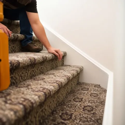 Układanie wykładziny na schodach cennik