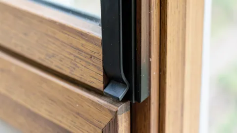 Uszczelka do drzwi balkonowych drewnianych
