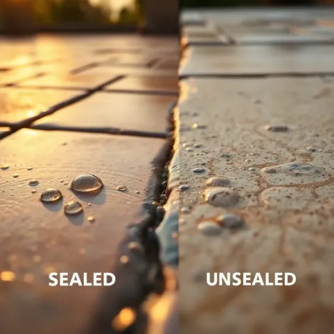 Uszczelniacz do fug na tarasie