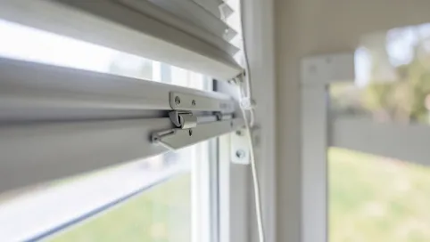 VELUX montaż rolety wewnętrznej