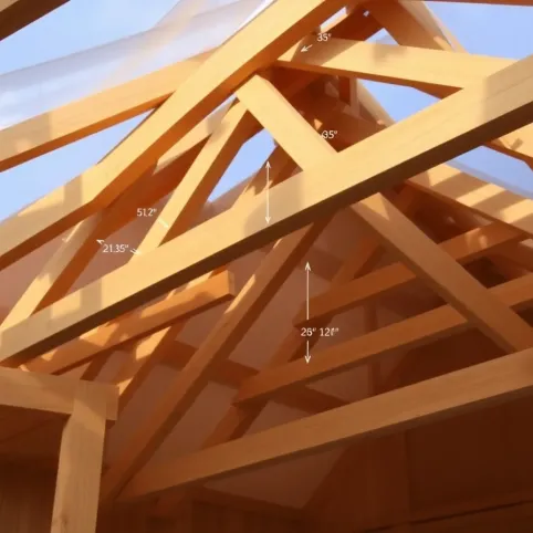 Wiązary dachowe wymiary