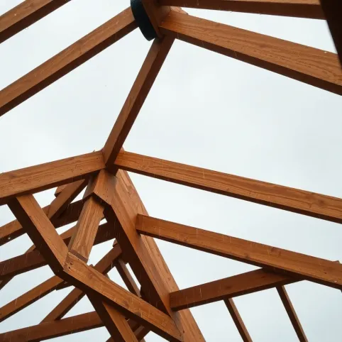 Więźba dachowa a deszcz