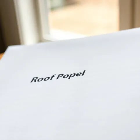 Wniosek o wymianę dachu wzór