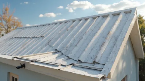 wykończenie dachu jednospadowego