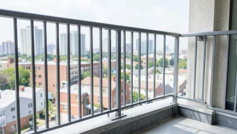 Wysokość barierki na balkonie prawo budowlane