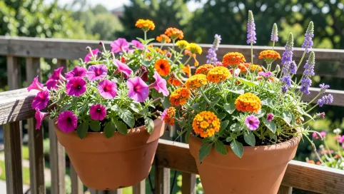 Wytrzymałe Kwiaty Na Słoneczny Balkon