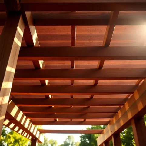 Wzory pergoli drewnianych