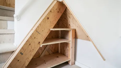 Zabudowa pod schodami jak zrobić