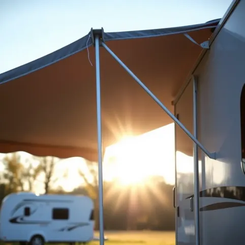 Zadaszenie do przyczepy kempingowej