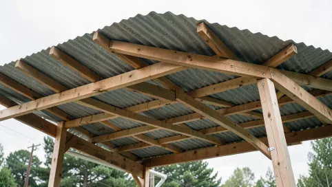 Zadaszenie tarasu co ile krokwie