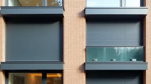 Żaluzje fasadowe czy rolety zewnętrzne cena Rybnik