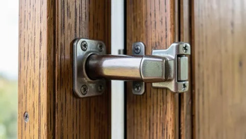 Zasuwnica do drzwi balkonowych drewnianych