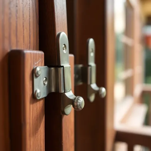 Zawiasy do drzwi balkonowych drewnianych